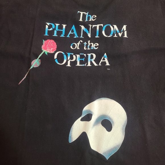 Vintage Phantom of the Opera Shirt Size XL - Picture 2 of 5